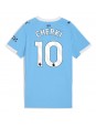 Manchester City Rayan Cherki #10 Domácí Dres pro Dámské 2025-26 Krátký Rukáv